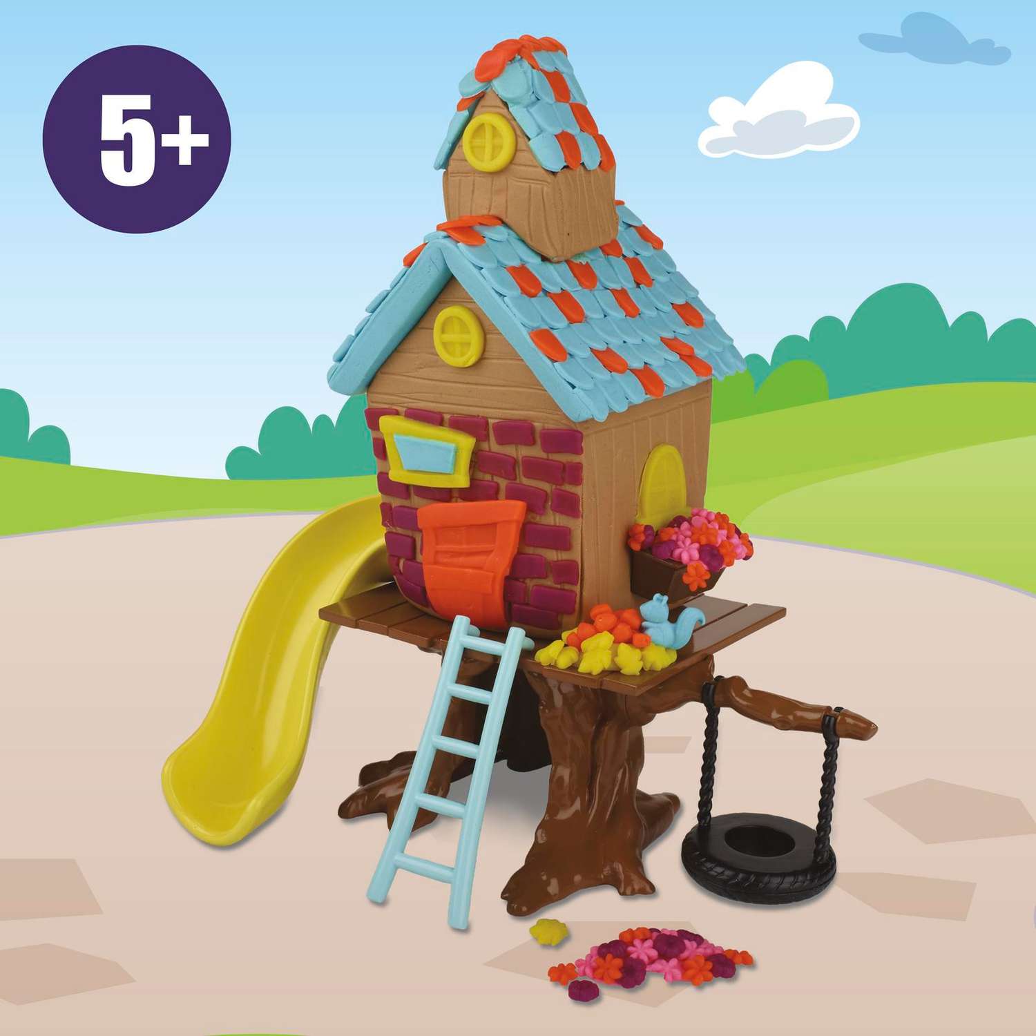 Пластилин Play-Doh Домик на дереве - фото 3