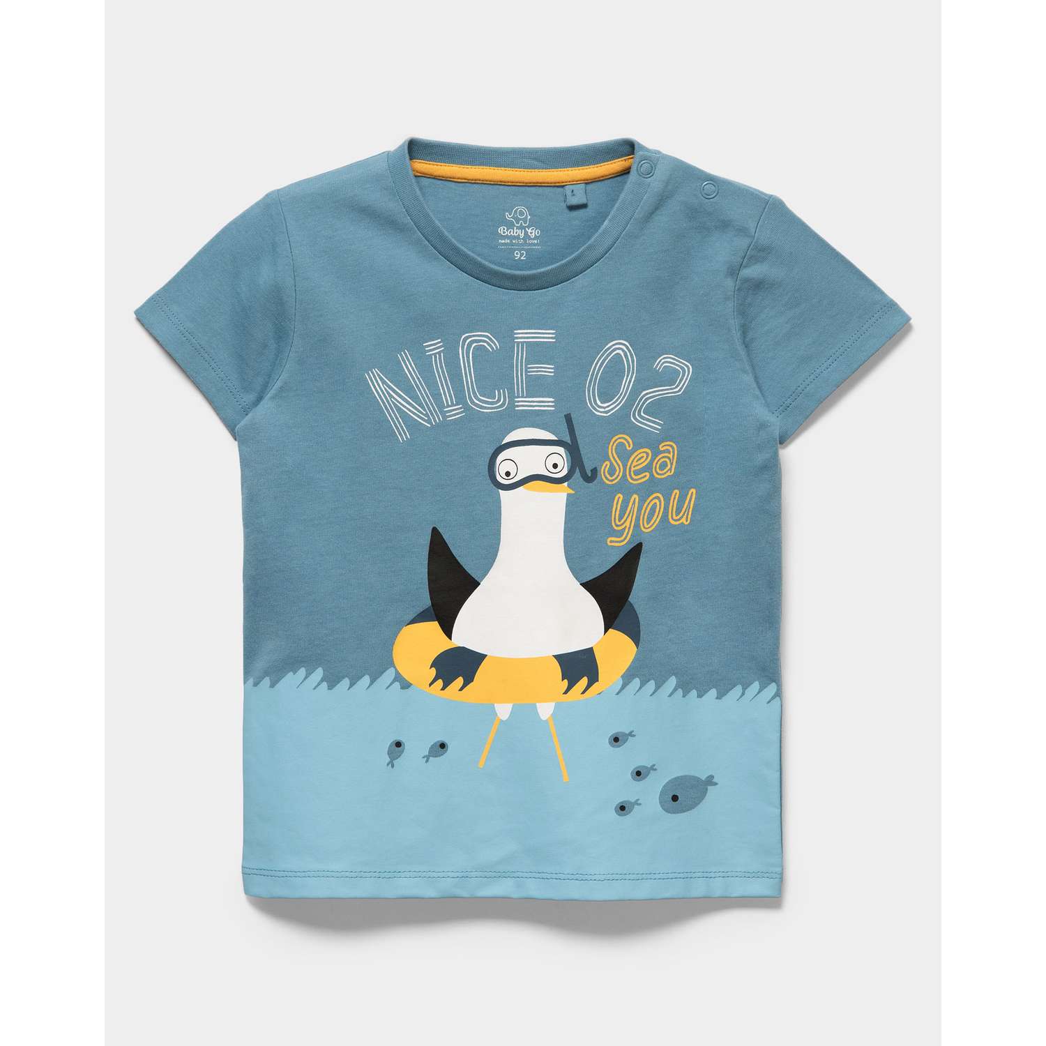 Футболка BabyGo SS24BB07ALBGib-55 - фото 2