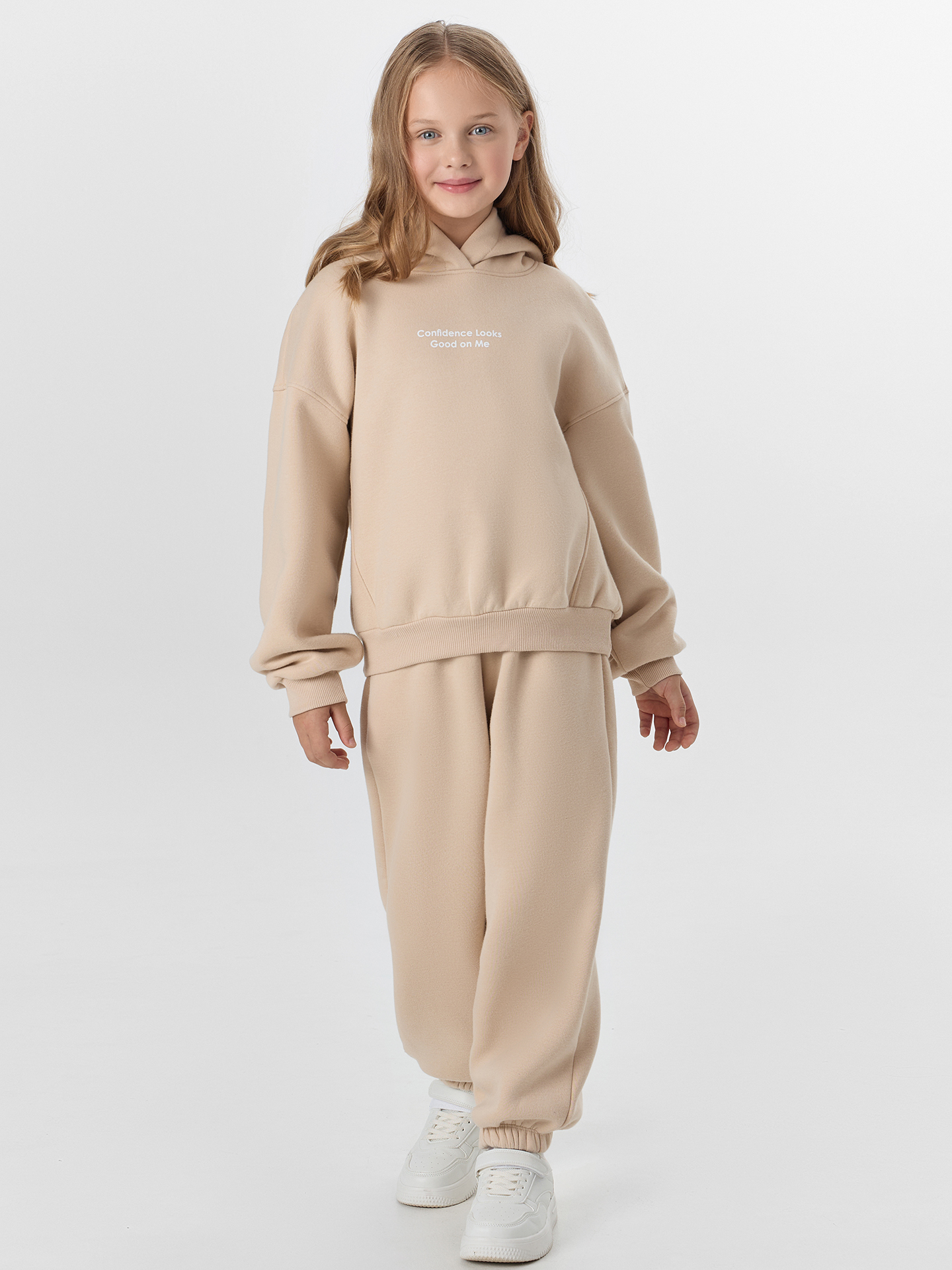 Костюм Mark Formelle (Марк Формэль) 397756/айвори +печать - фото 1