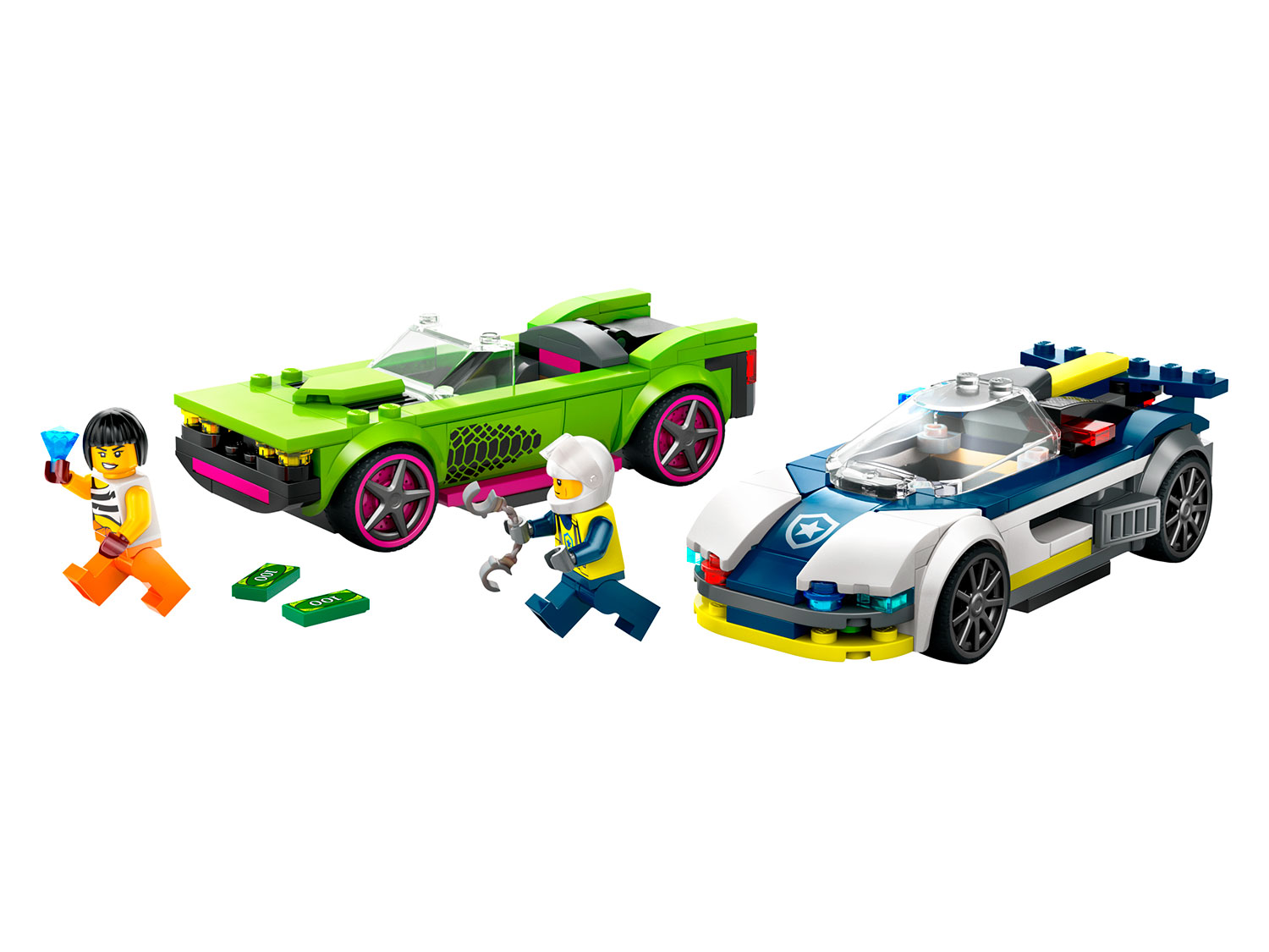 Конструктор LEGO City Полицейская погоня 213 дет. - фото 4