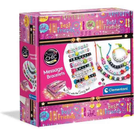 Набор для творчества Clementoni бисер Crazy Chic