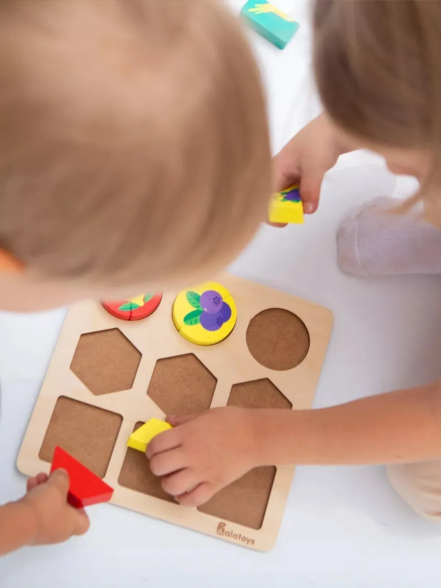 Игрушка Alatoys сортер Сортер ОВОЩИ И ФРУКТЫ в ассортименте - фото 6