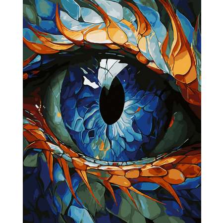 Картина по номерам Magic 4 Hobby Глаз дракона