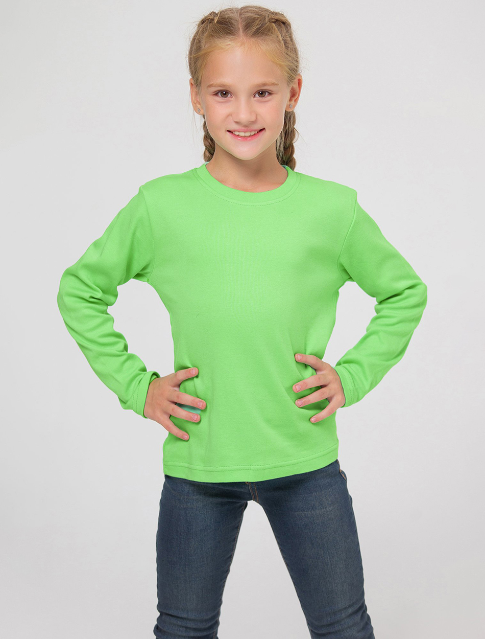 Лонгслив HappyFox HF5502салатовый - фото 3