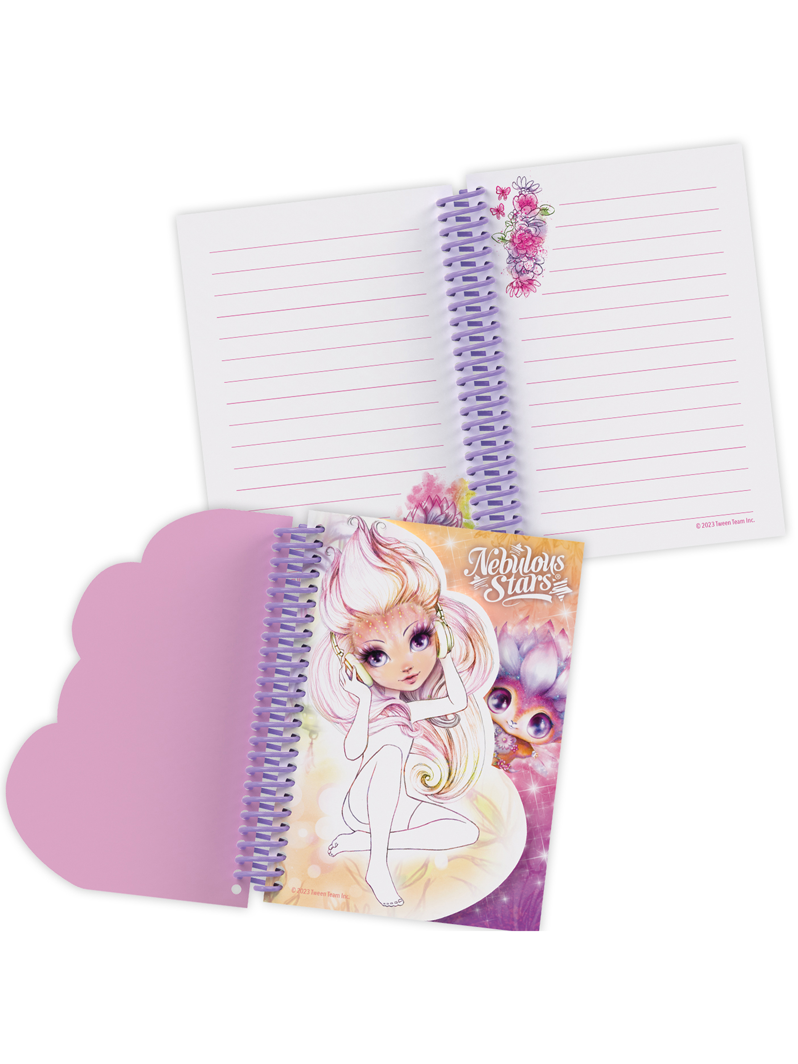 Блокнот для записей Nebulous Stars на пружине со скетч страницами серия Petulia 11587-2_NSDA - фото 4