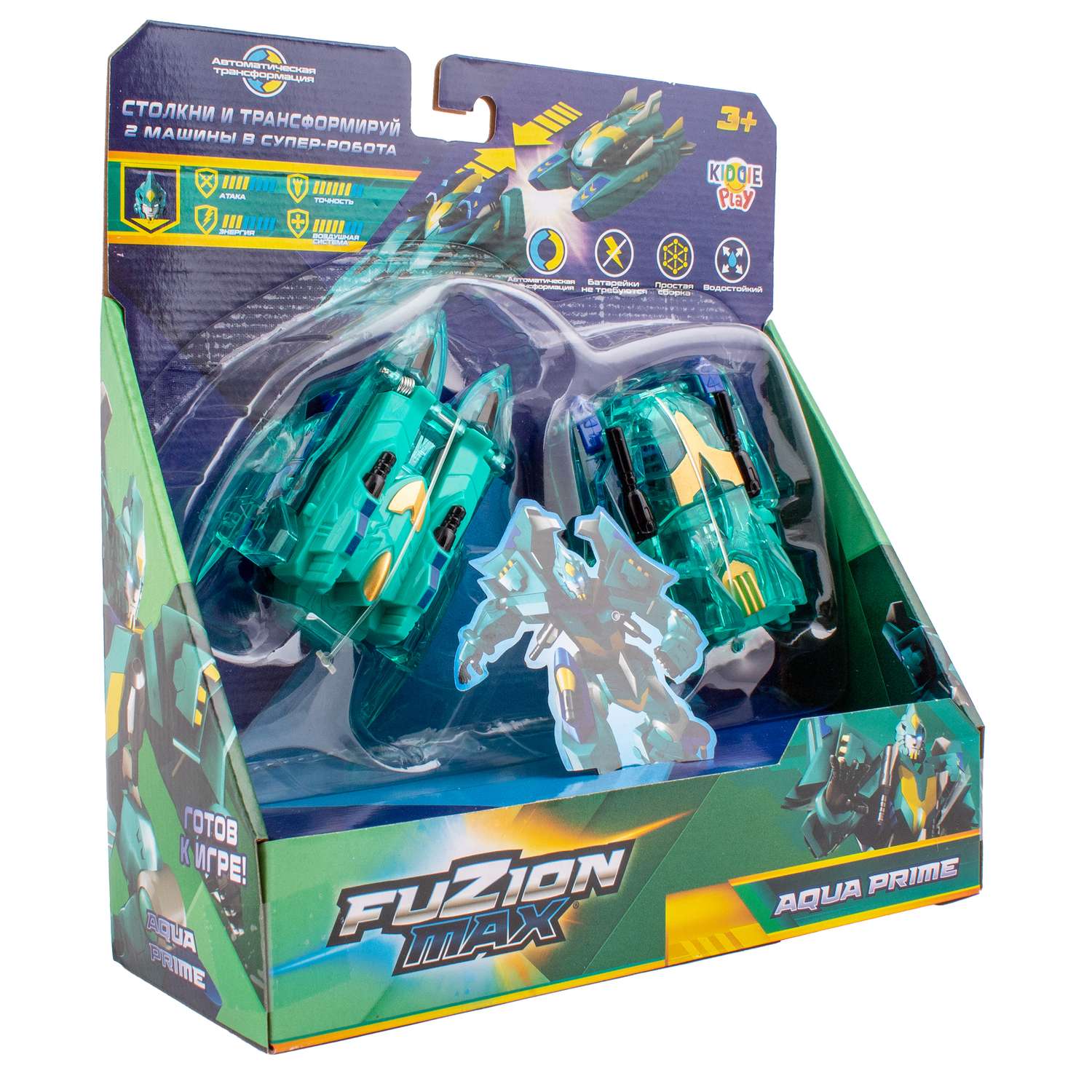 Игровой набор KiddiePlay Fuzion Max Aqua Prime - фото 4