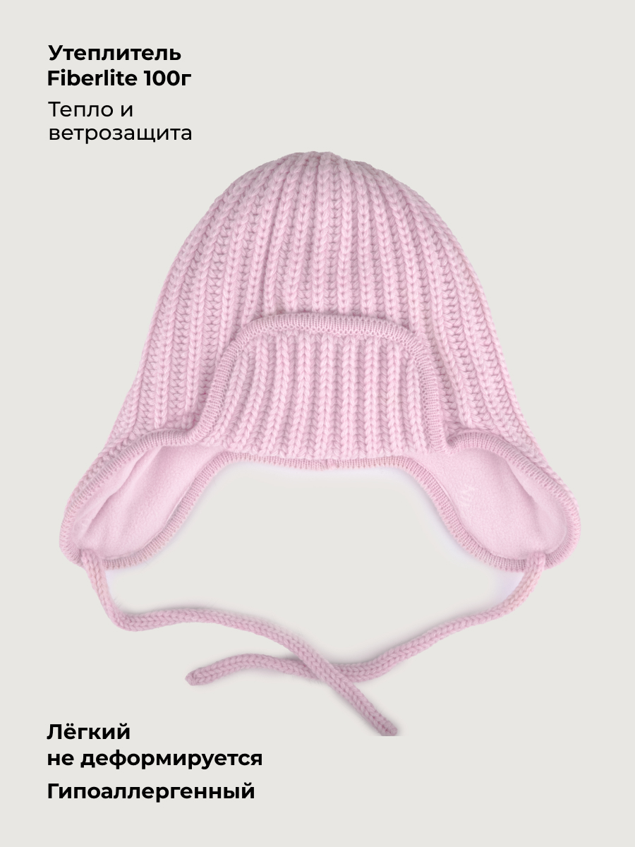 Шапка NIKASTYLE 11з51026 светло-розовый - фото 5