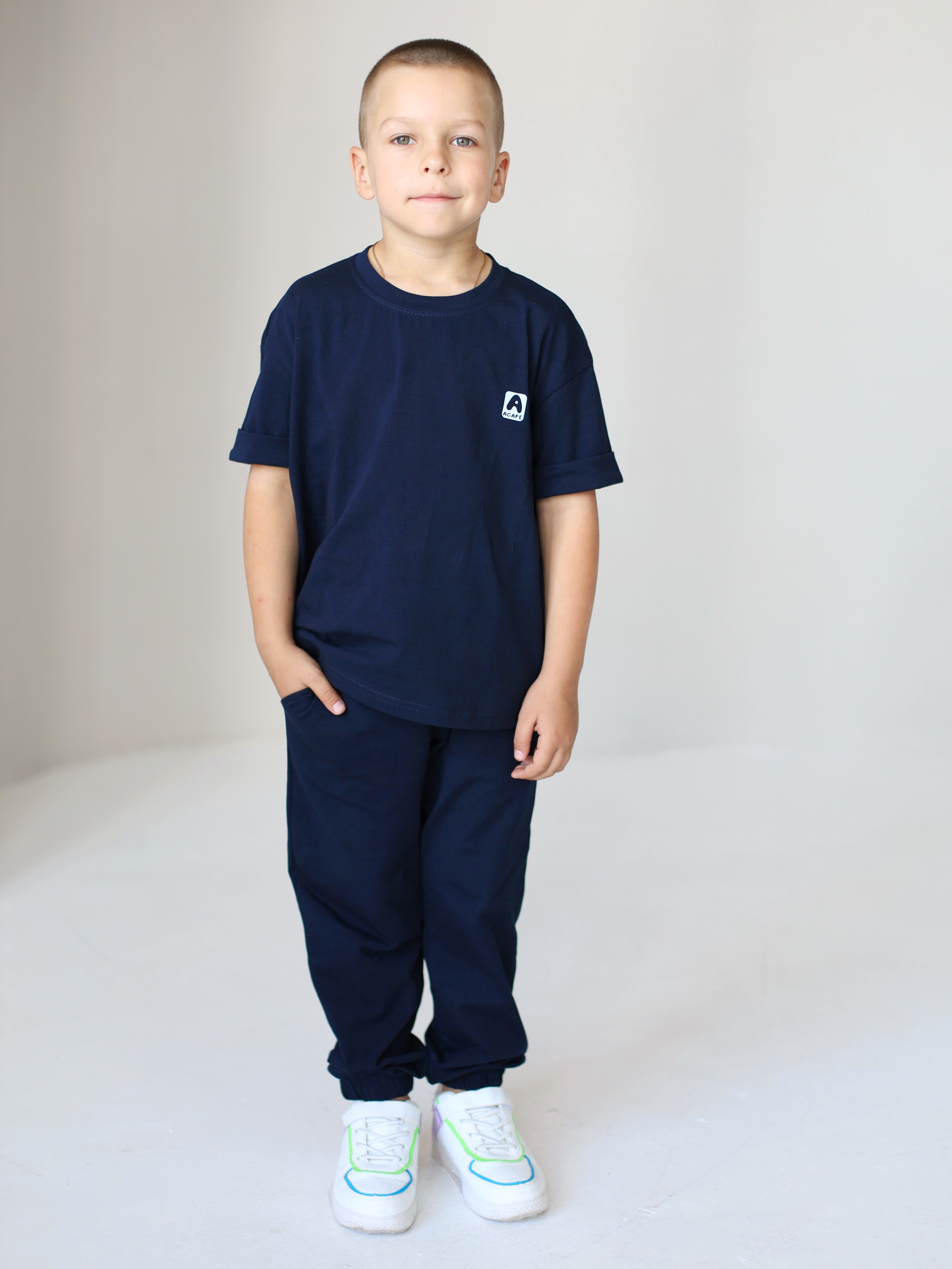 Костюм Агапэ 8017_темно-синий - фото 3