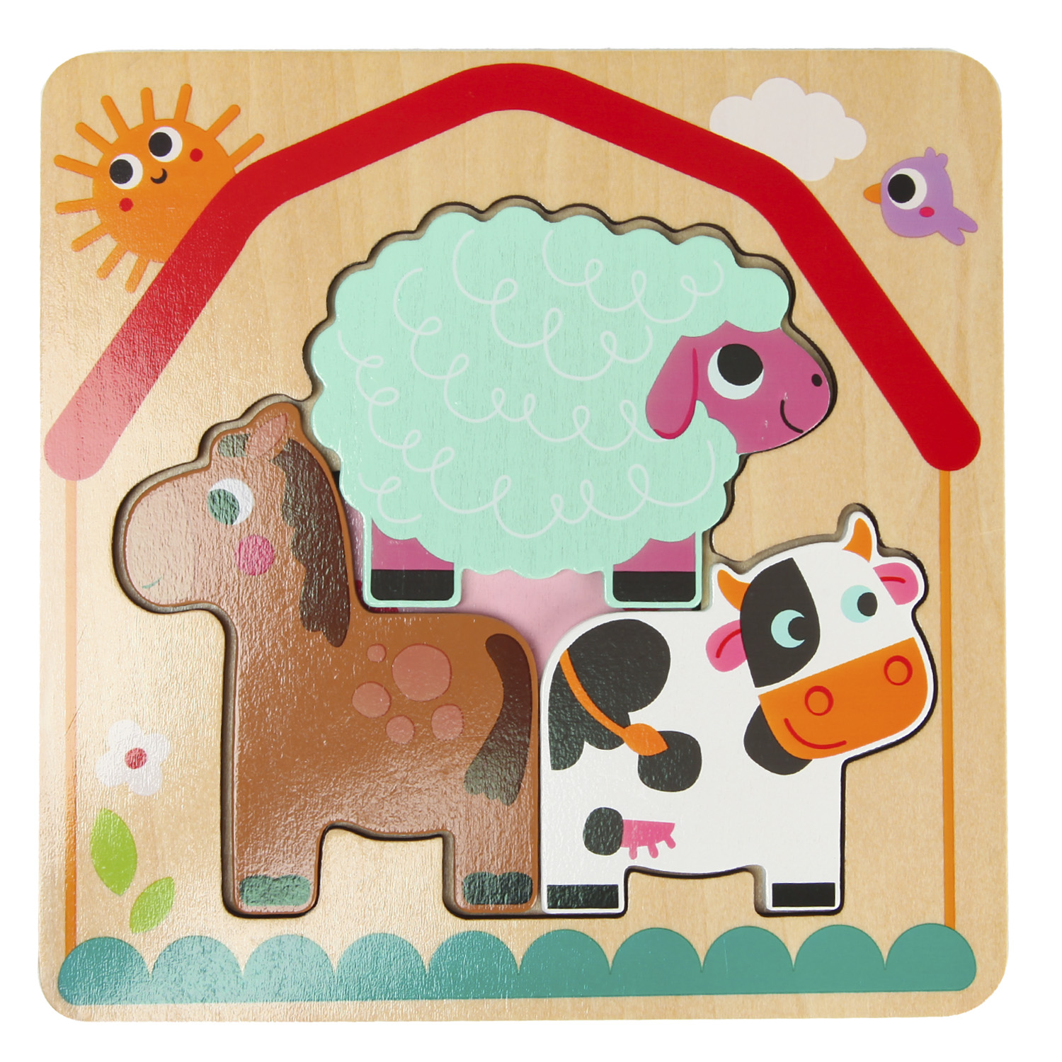 Игрушка BabyGo сортер Ферма - фото 1