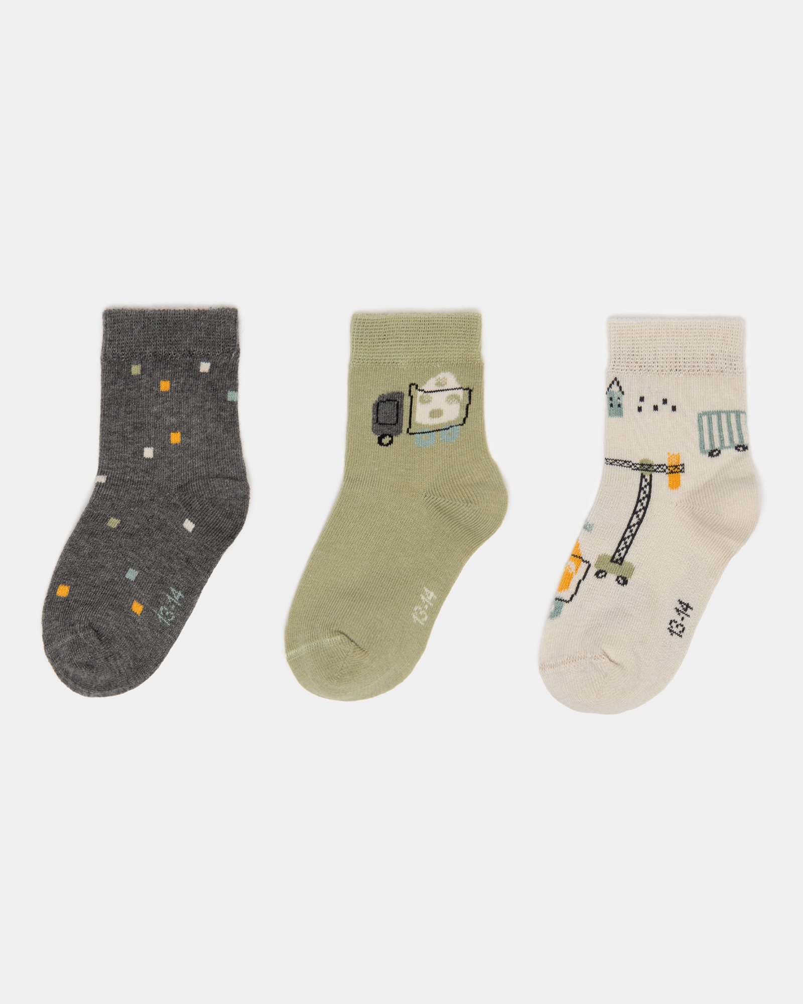 Носки 3 пары Моя Горошинка S24MG2-Д5-576ib-43 - фото 1