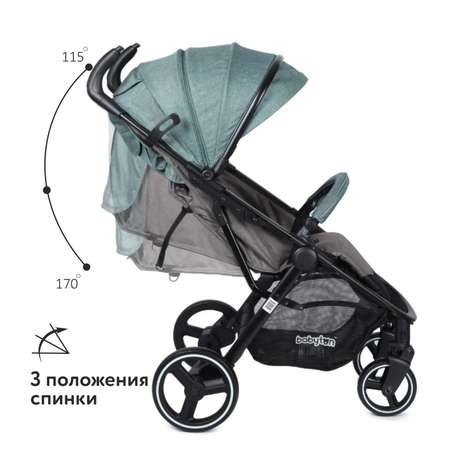 Коляска прогулочная Babyton Green