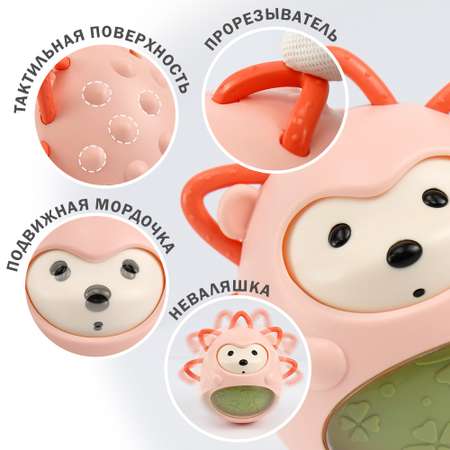 Игрушка TIPTOPOLIS неваляшка Ежик