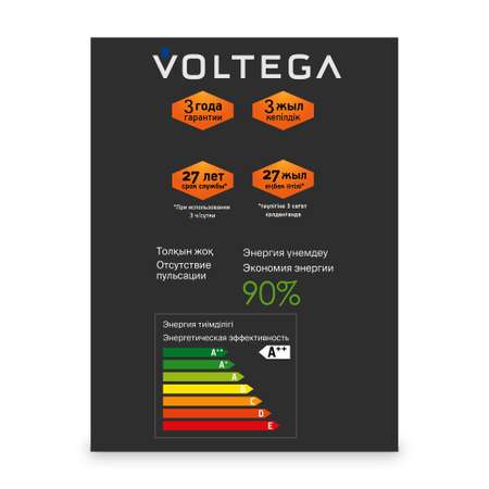 Лампочка декоративная VOLTEGA 8543