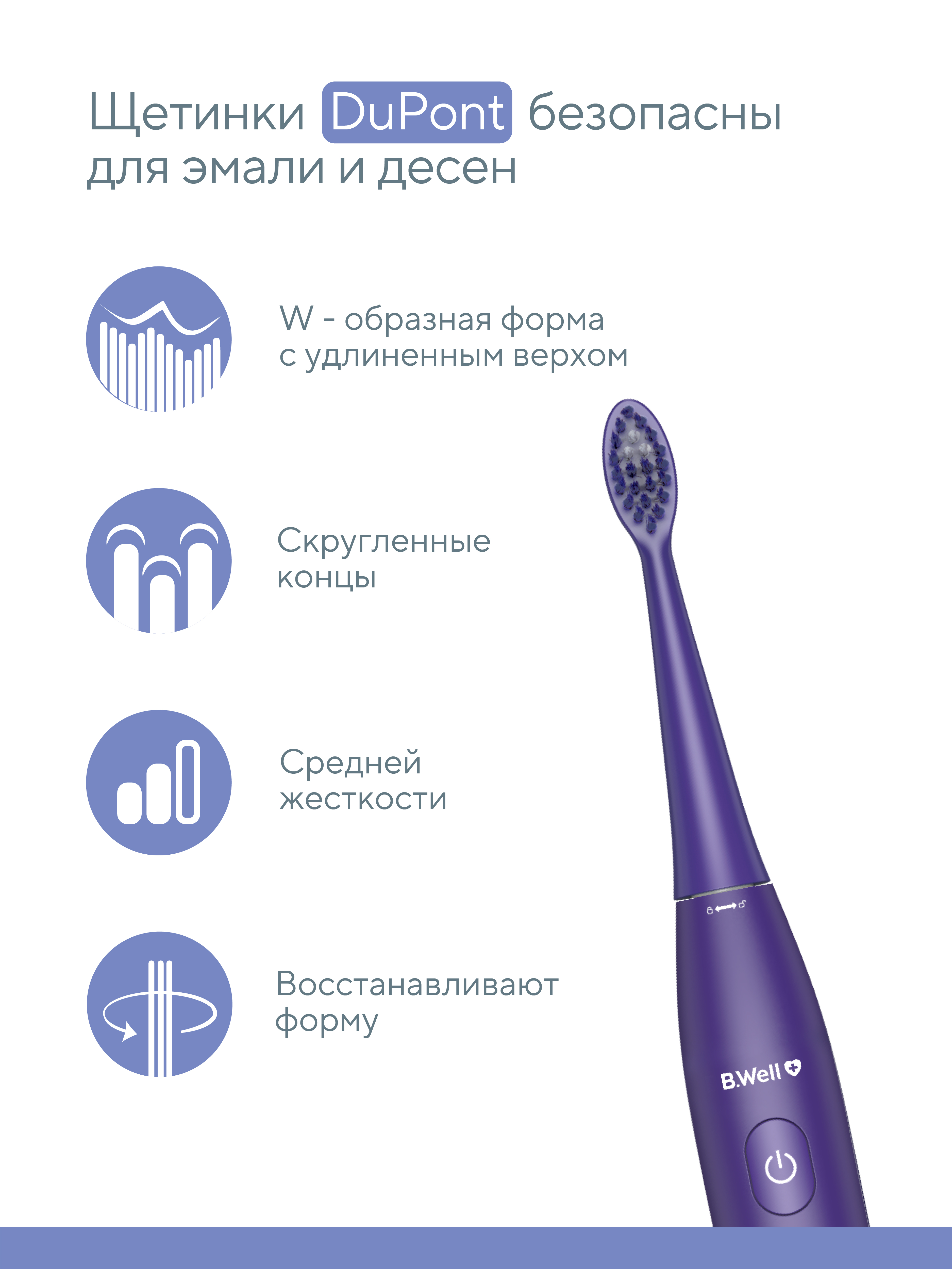 Зубная щетка электрическая B.Well - фото 9