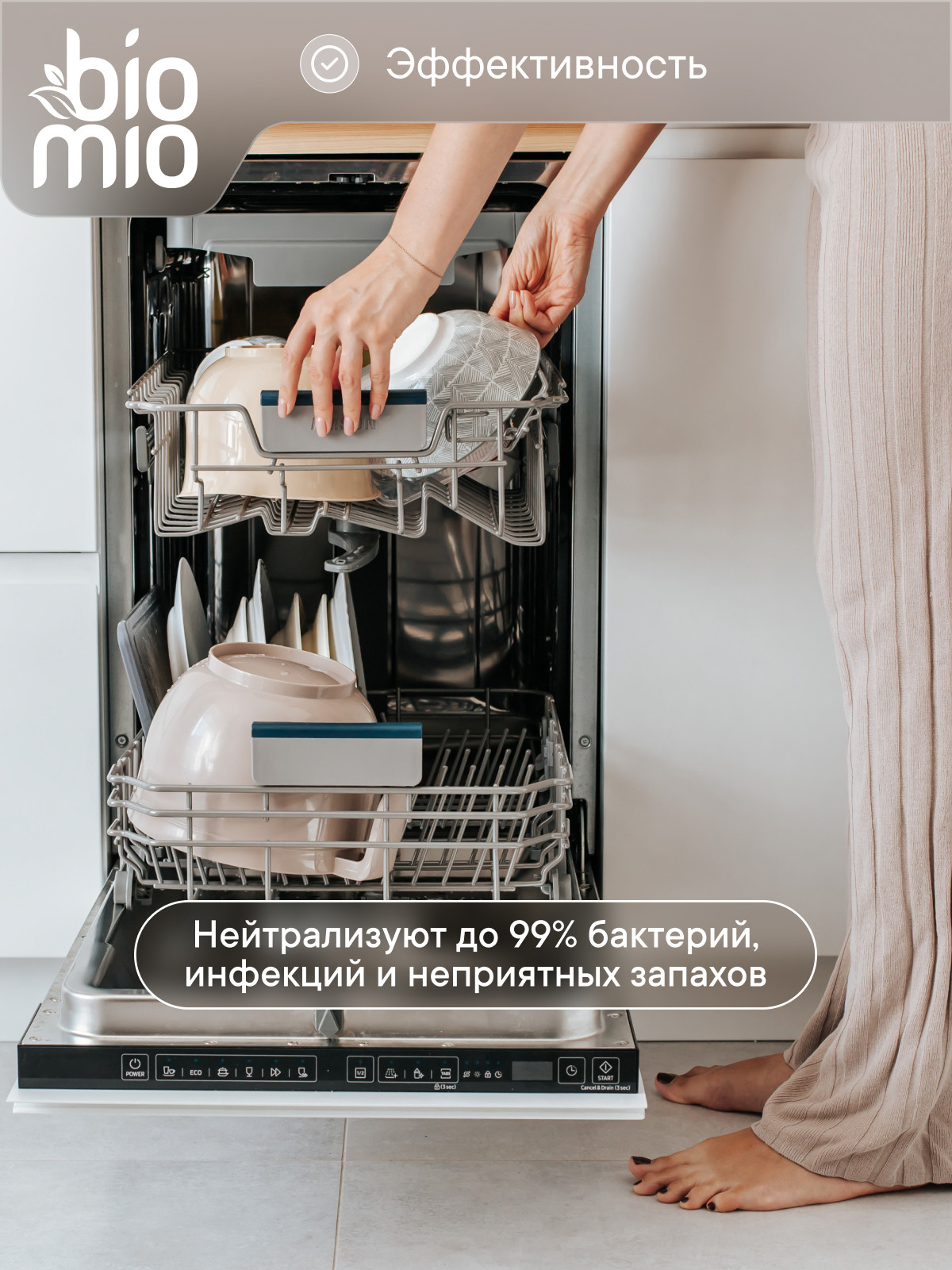 Таблетки для посудомоечных машин BioMio - фото 5