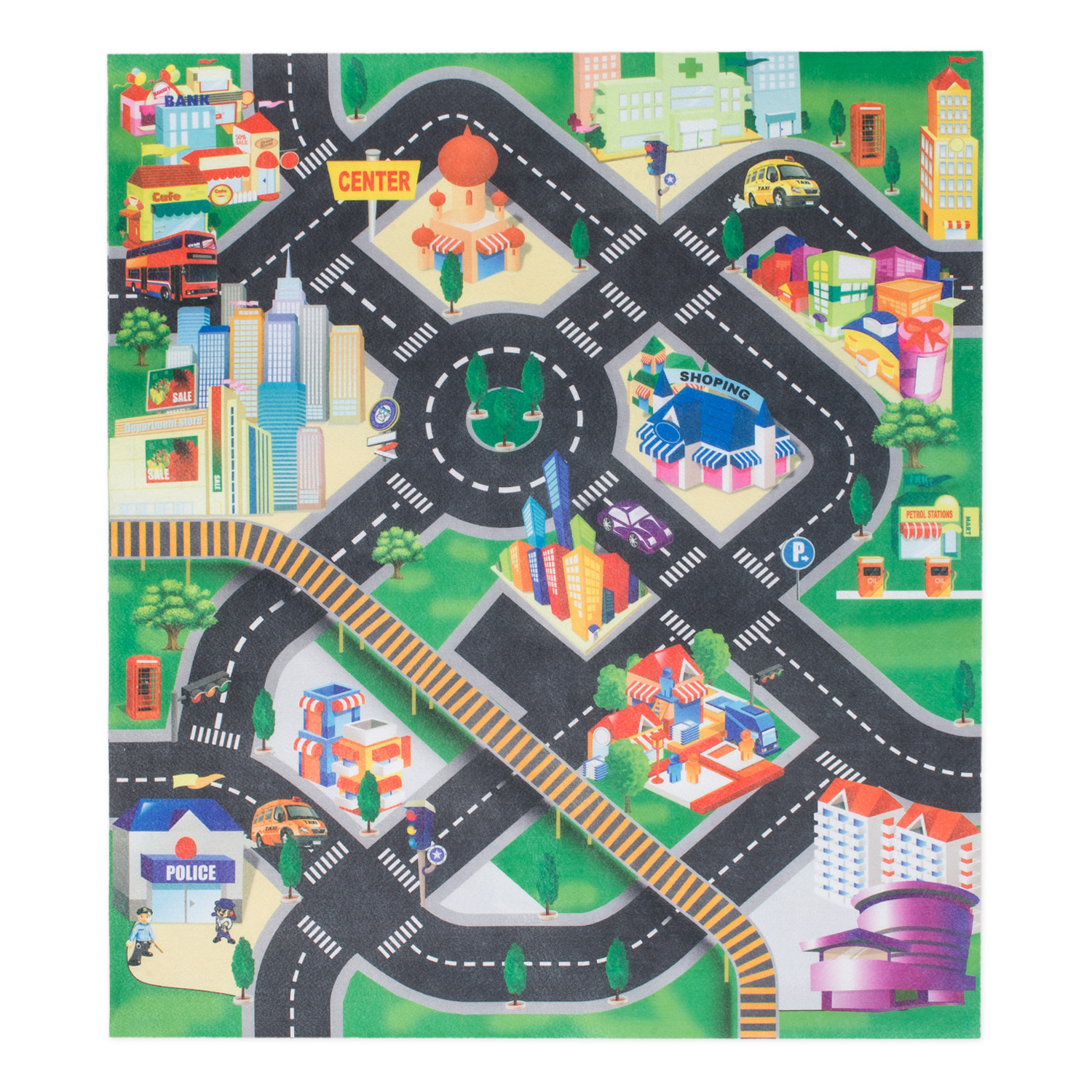 Игровой набор Mobicaro Город 019A-5 - фото 1