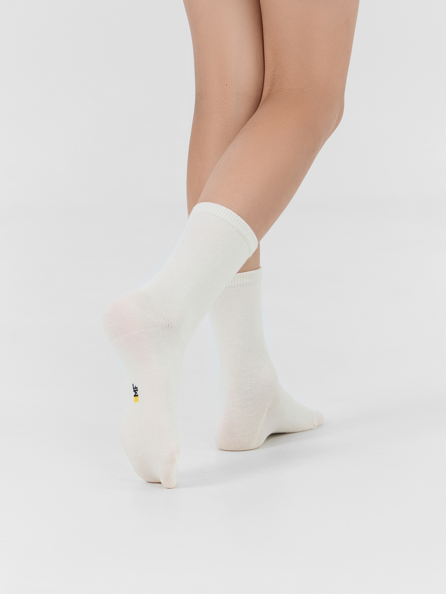 Носки 3 пары Mark Formelle (Марк Формэль) 430A-1407/молочный /нюдовый /капучино/ - фото 2