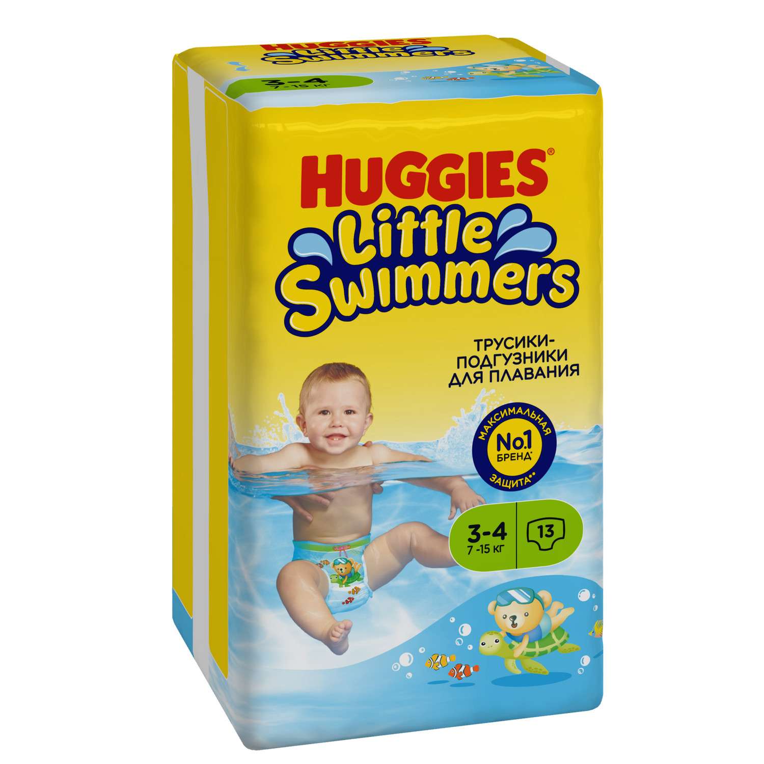 Подгузники-трусики для плавания Huggies Little Swimmers 3-4 7-15кг 13шт - фото 2