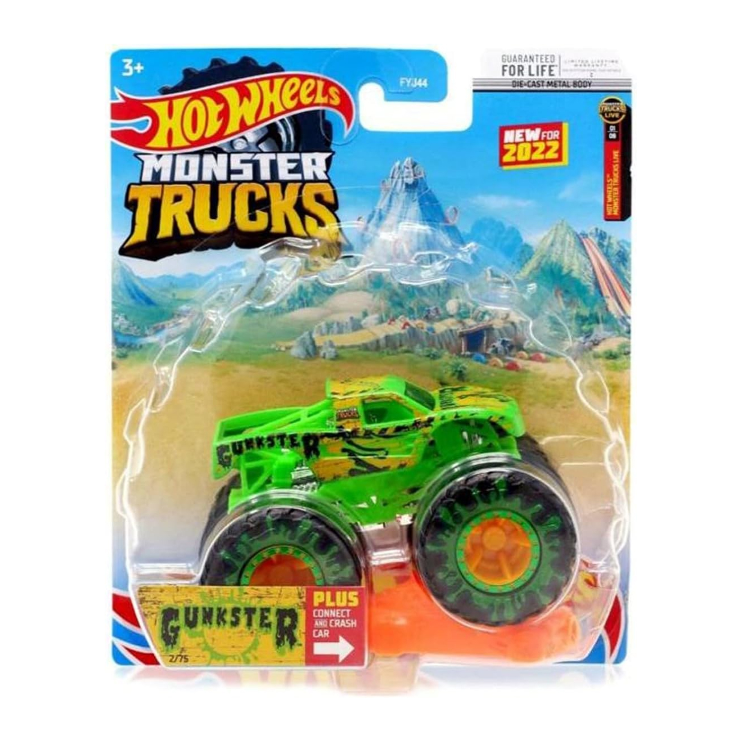 Монстр-трак Hot Wheels 1:64 FYJ44-HCP89 - фото 2