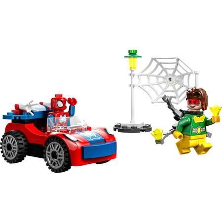 Конструктор LEGO Spidey Spider-Mans Car and Doc Ock блочный