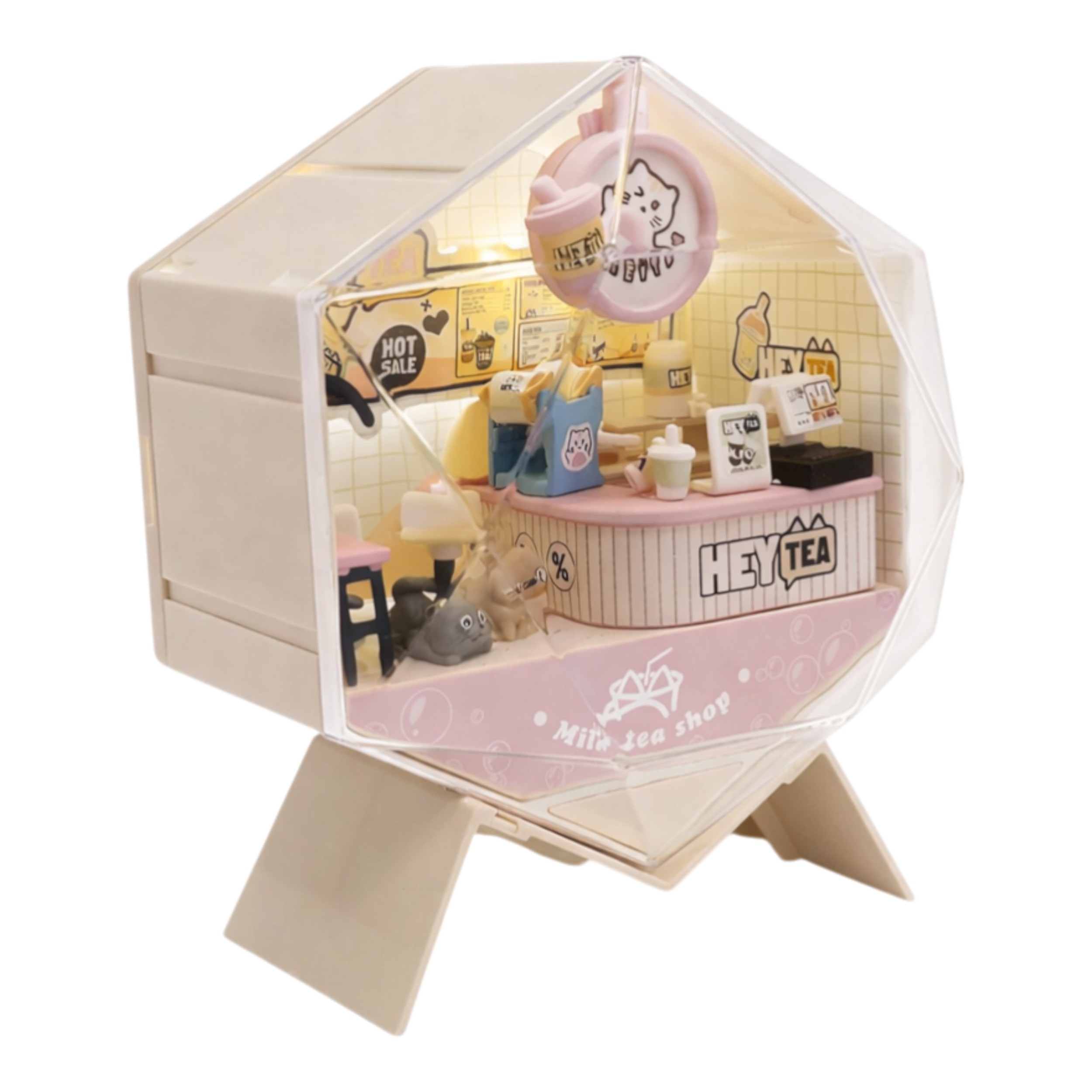 Конструктор KiddiePlay Домик с 3 котиками - фото 4