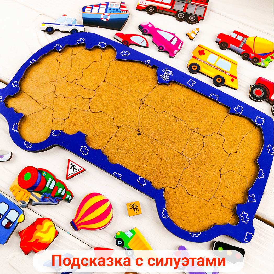 Пазл Совушкина лавка деревянный - фото 4
