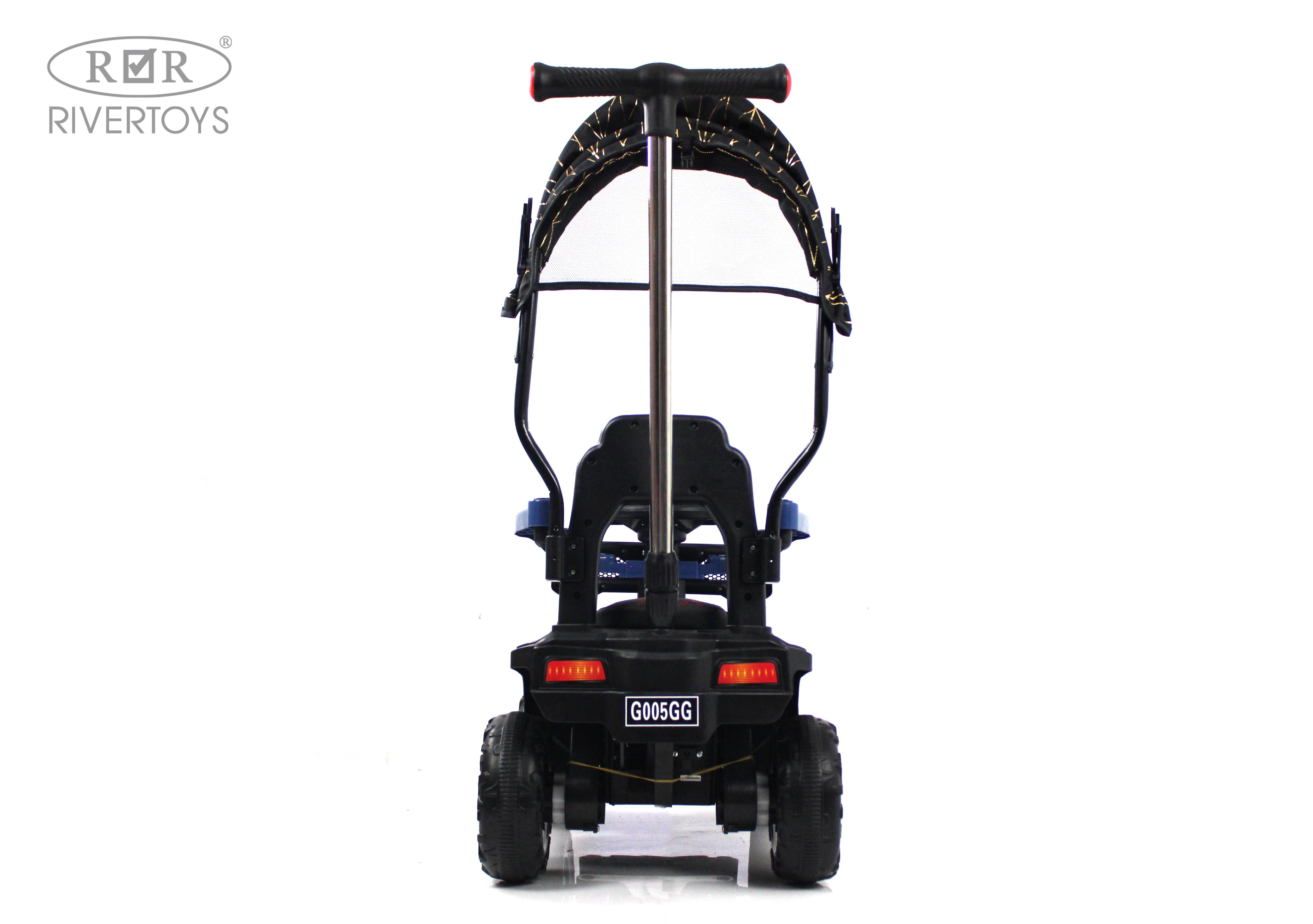 Электромобиль RIVERTOYS G005GG-VIOLET С пультом ДУ - фото 21