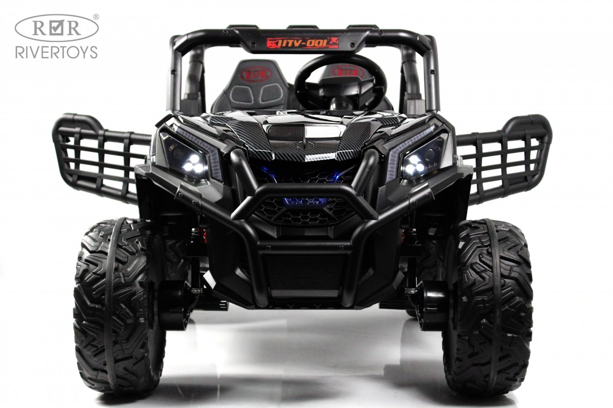 Электромобиль RIVERTOYS K777KK-LUX-BUGGY-BLACK С пультом ДУ - фото 9