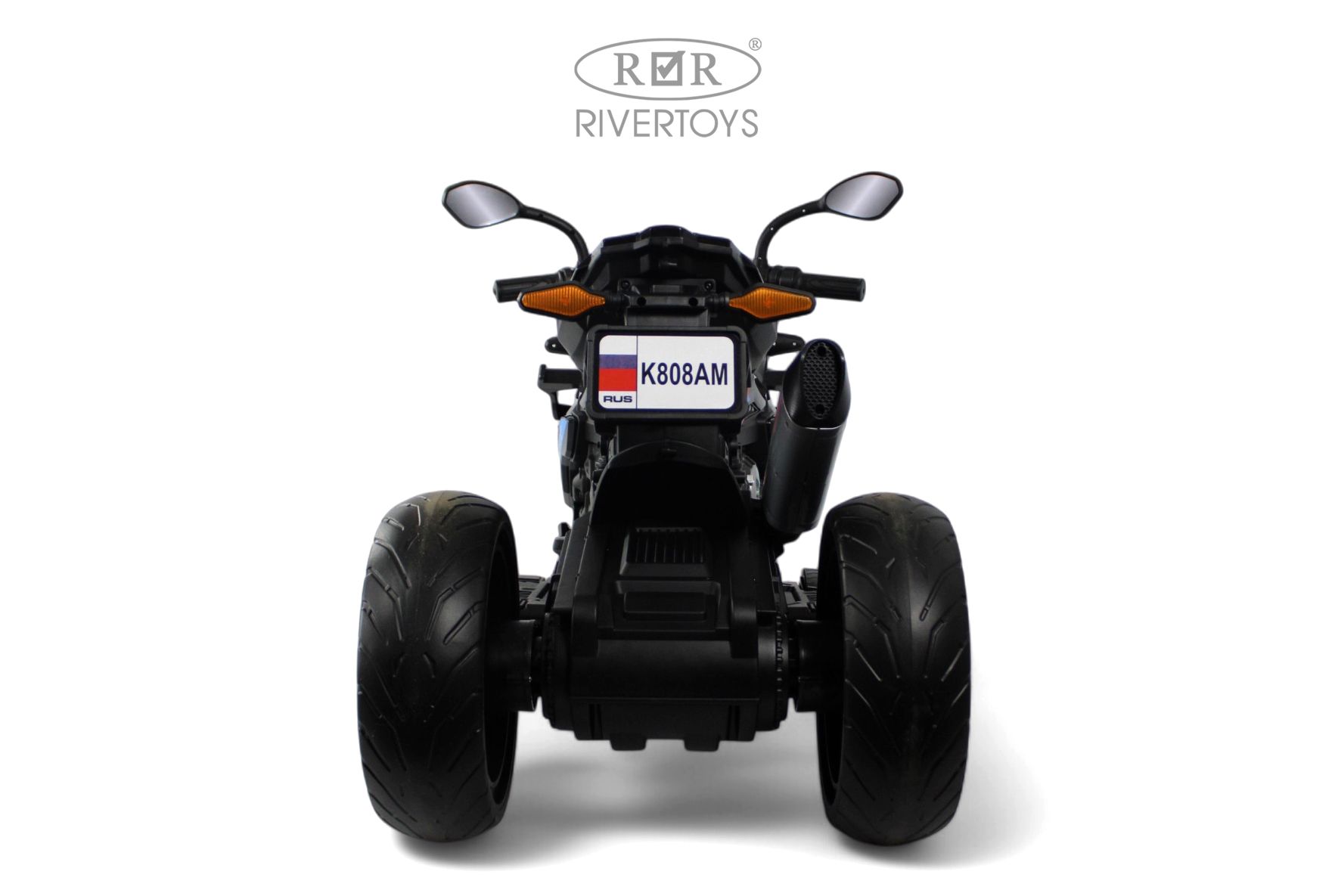 Электромобиль RIVERTOYS K808AM-BLACK - фото 12