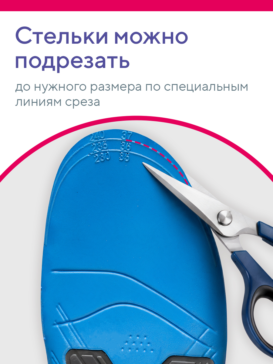 Стельки ортопедические B.Well FW-606 - фото 5