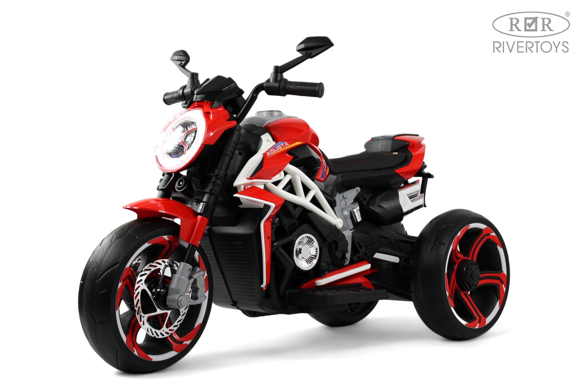 Электромобиль RIVERTOYS C111MC-RED - фото 1