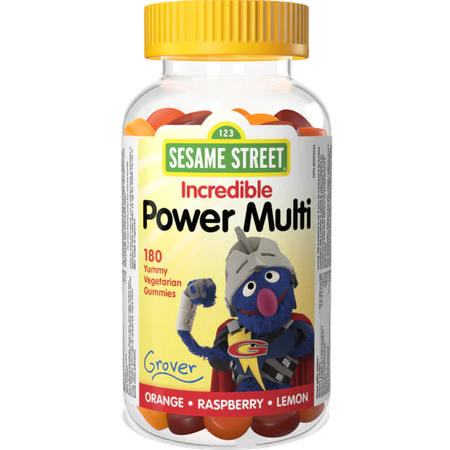 Мультивитаминные мармеладки Sesame Street 2500 мг 180 шт