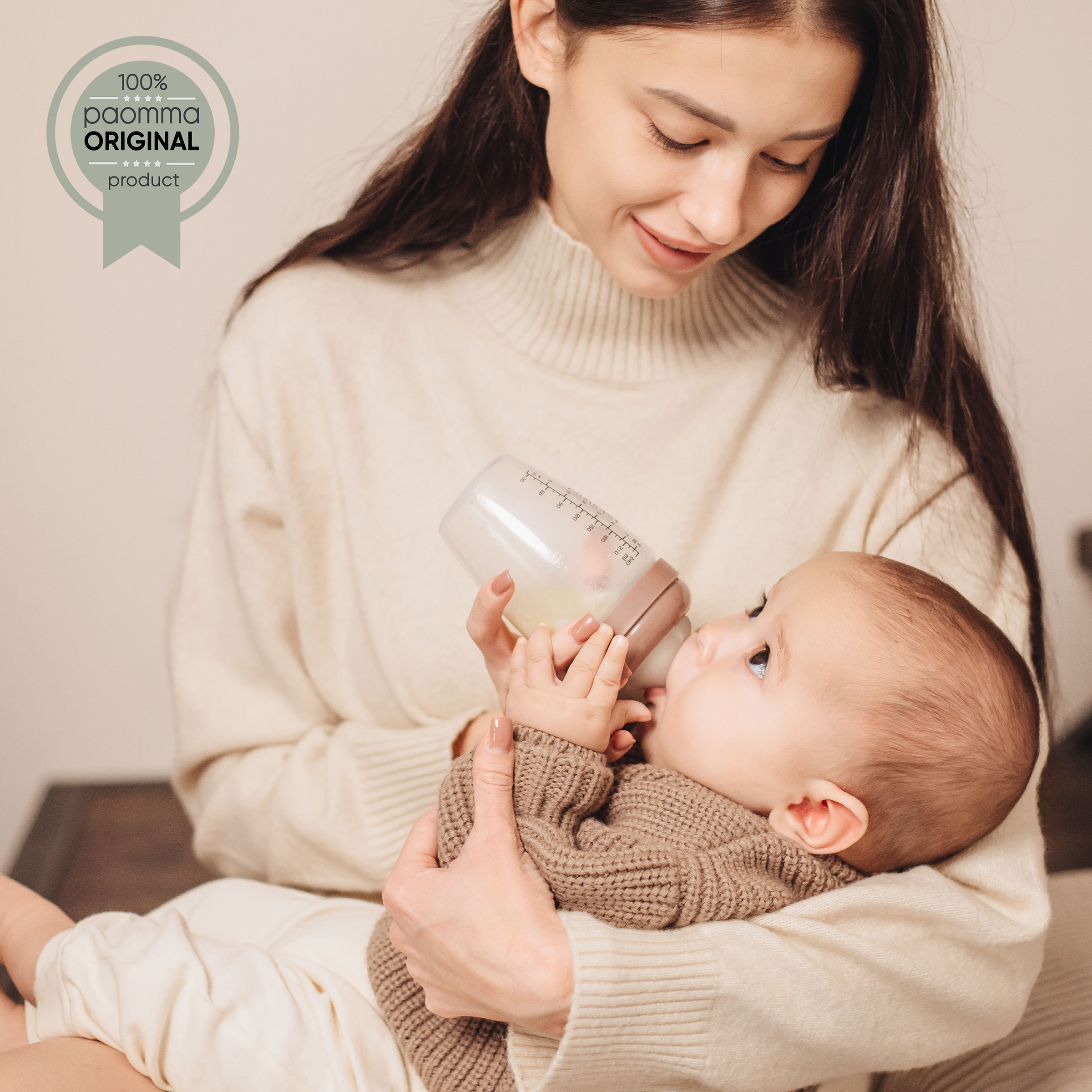 Бутылочка Paomma Anti-Colic 180 мл - фото 11