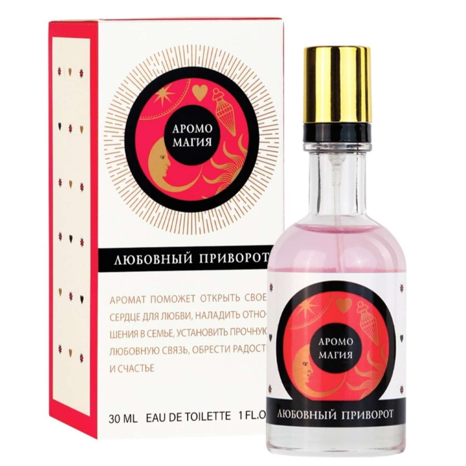 Туалетная вода женская DELTA HOME Аромо Магия Любовный Приворот 30мл - фото 1