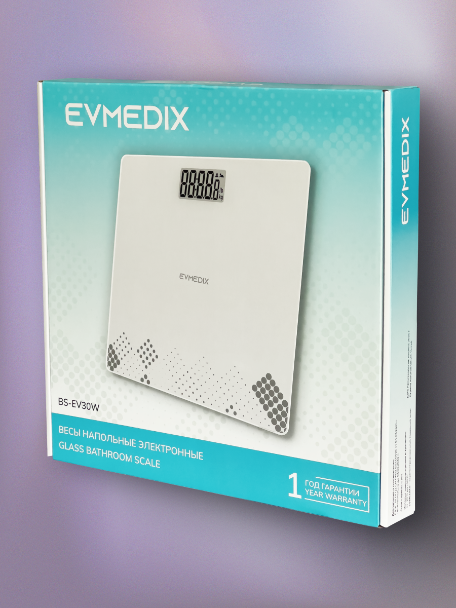 Электронные весы EVMEDIX 200 кг белые - фото 13