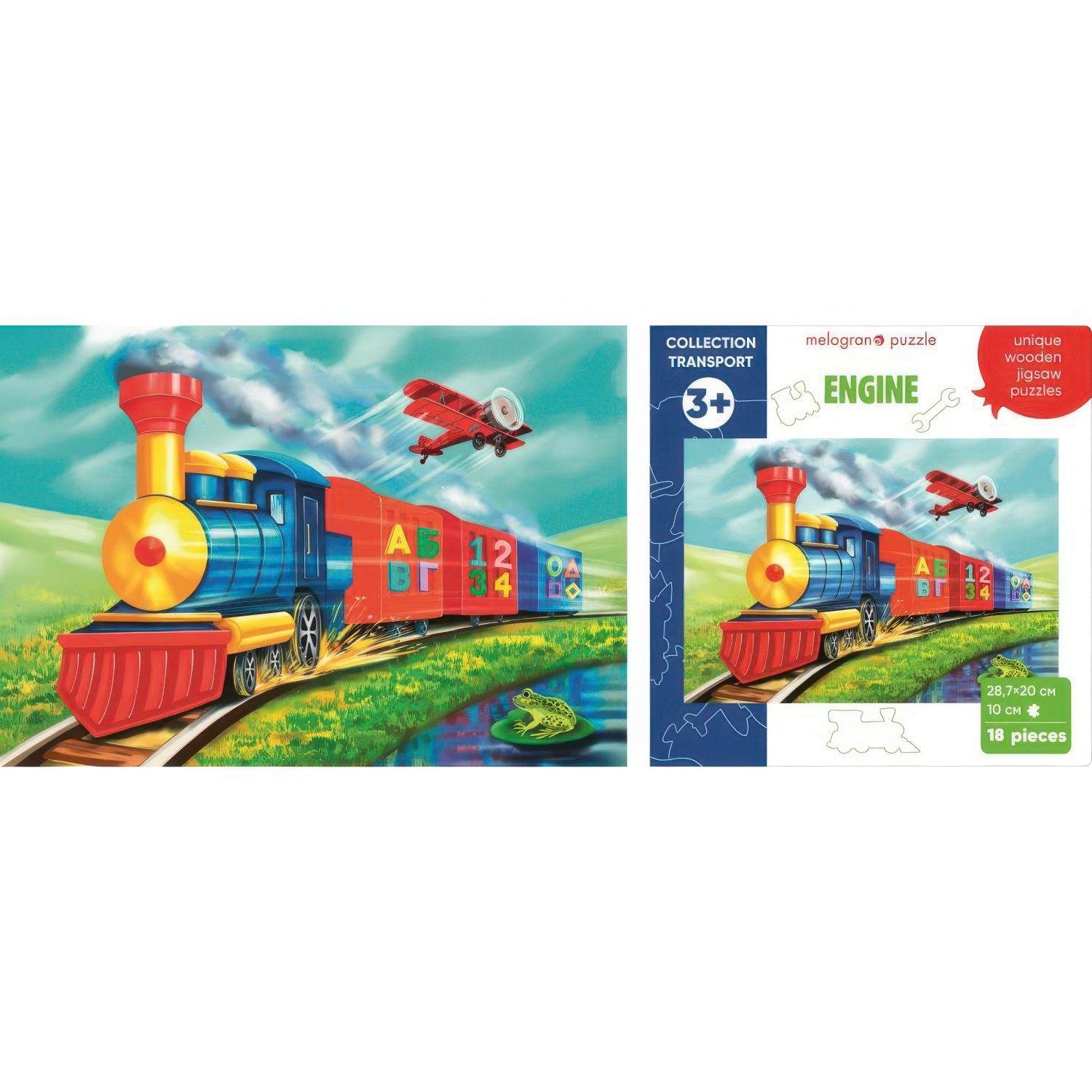 Пазл 1TOY деревянный - фото 2