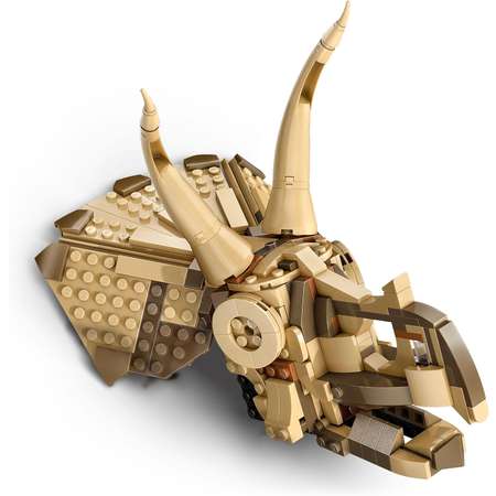 Конструктор LEGO Jurassic World Череп Трицератопса блочный