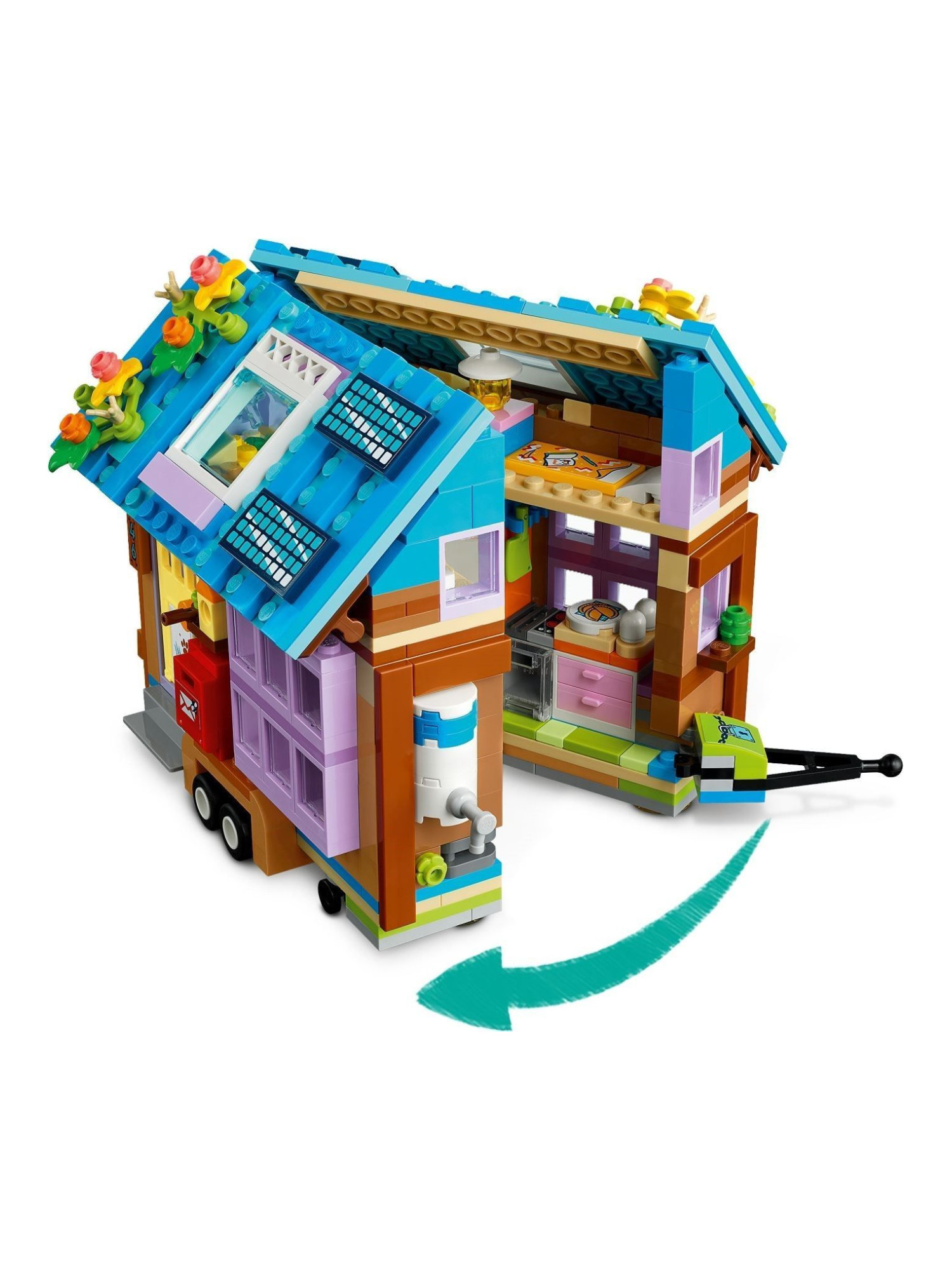 Конструктор LEGO Friends Передвижной домик 785 дет. - фото 4