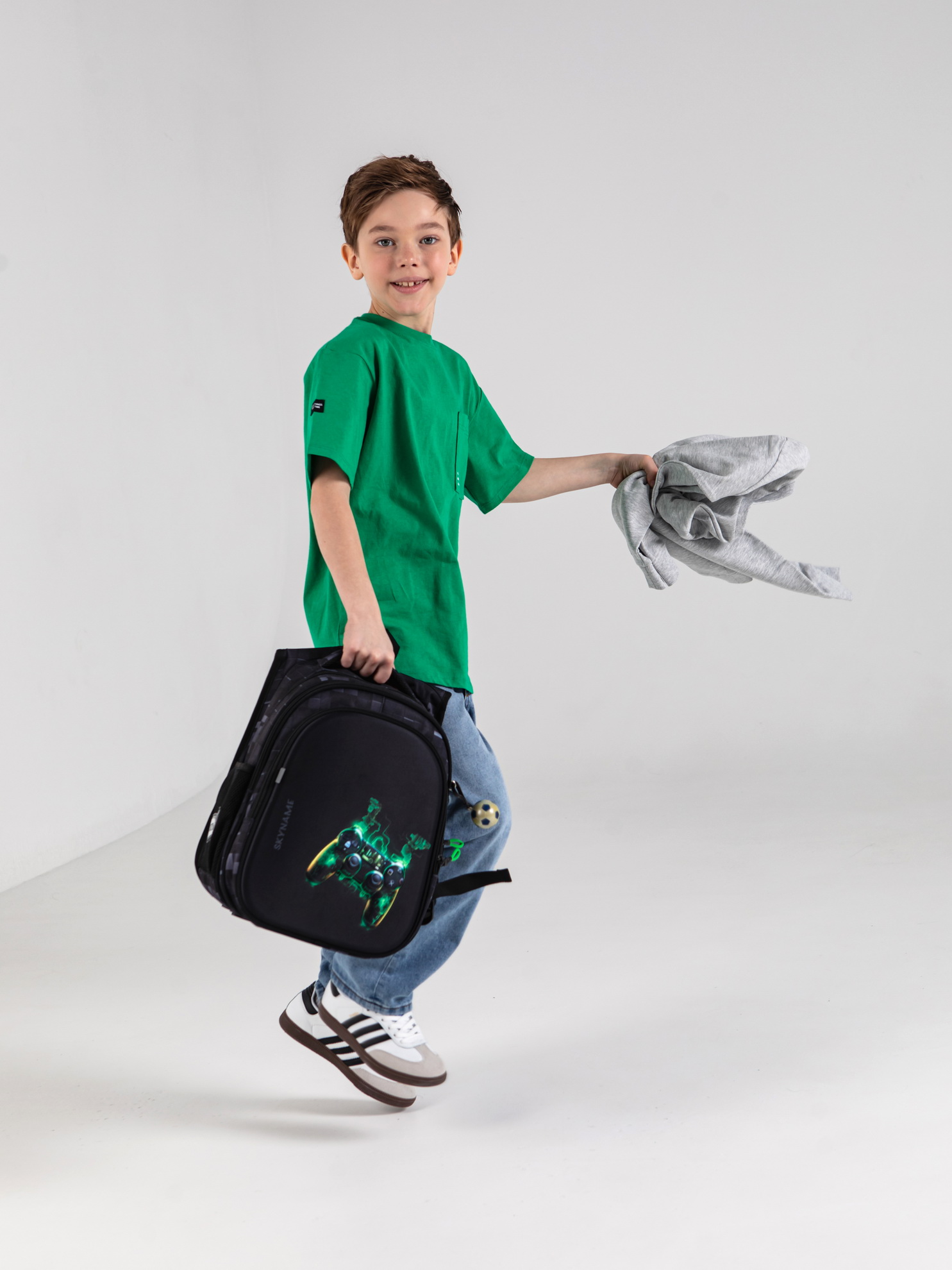 Рюкзак SkyName 1-4 класс, набор 4 в 1 - фото 3