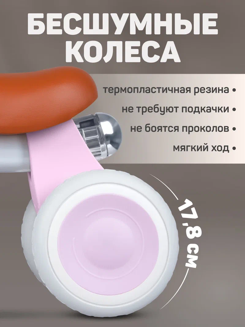 Четырехколесный беговел CITYRIDE - фото 6