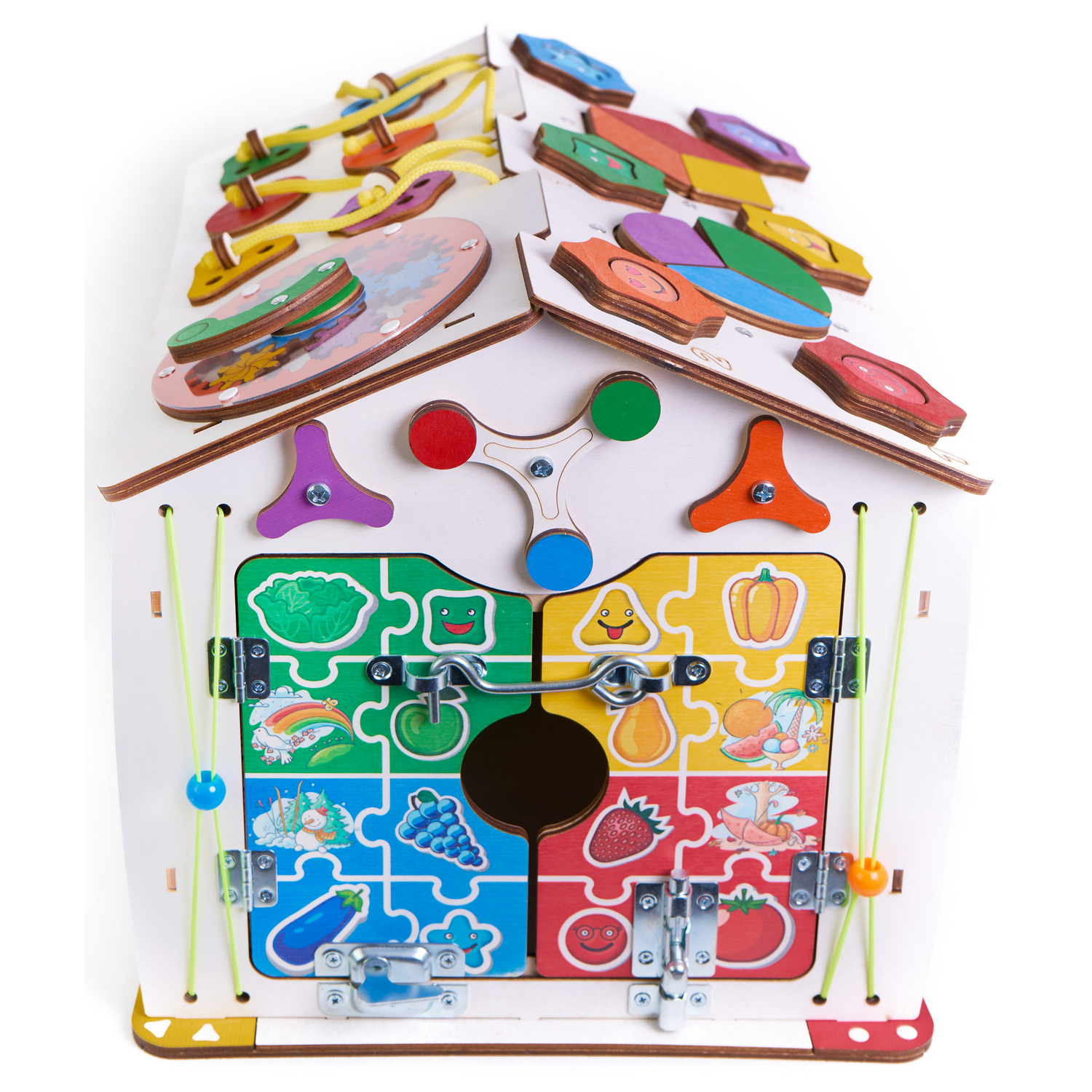 Игрушка Evotoys бизиборд Смайлики - фото 21
