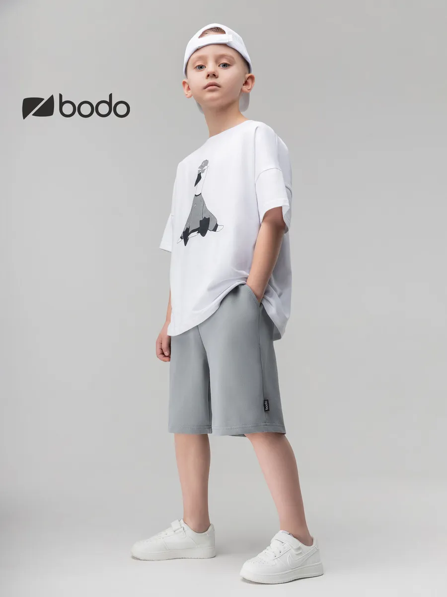 Шорты Bodo 8-88МU_серый - фото 4