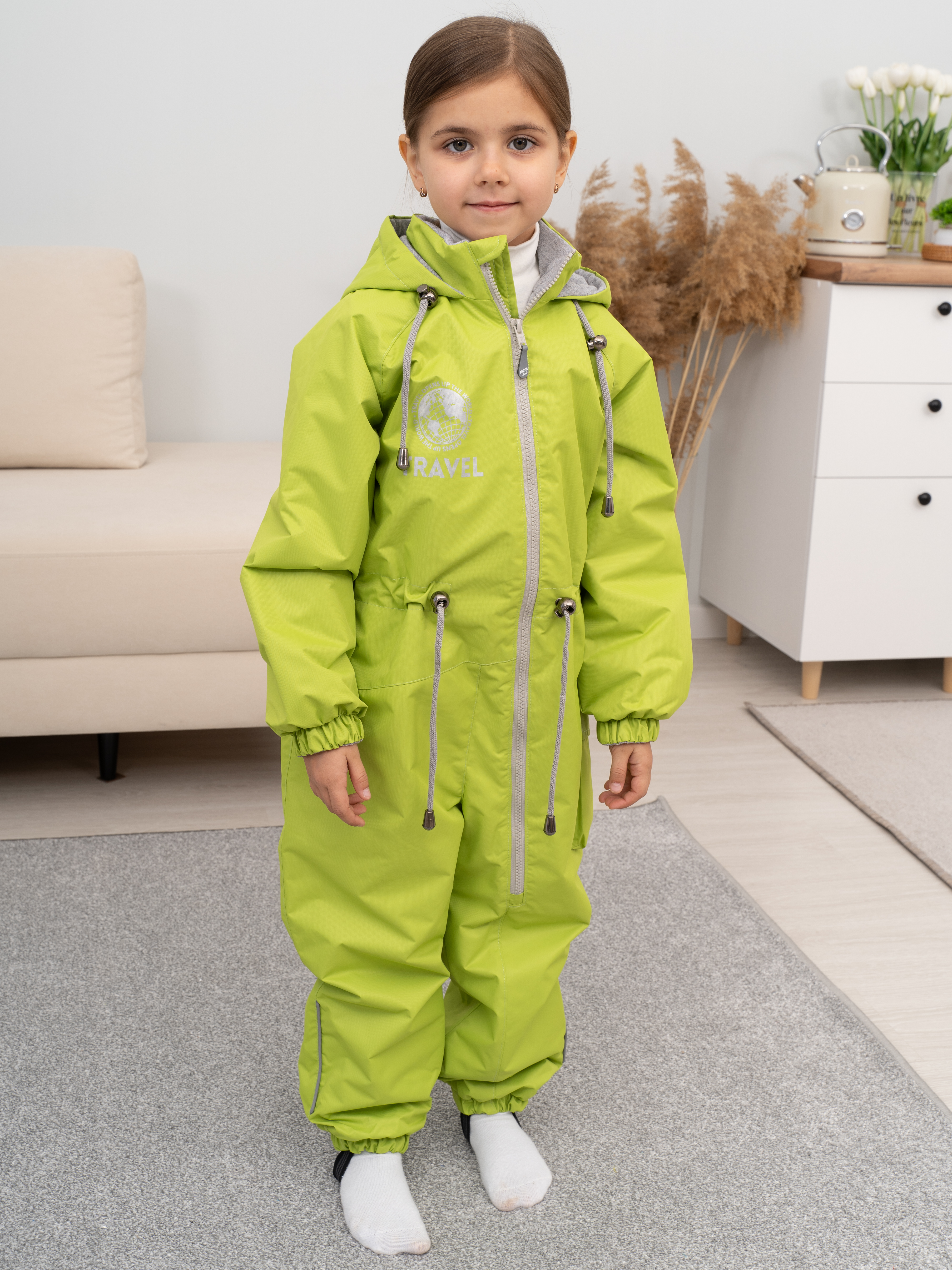 Комбинезон Arctic kids 30-029 салат - фото 4