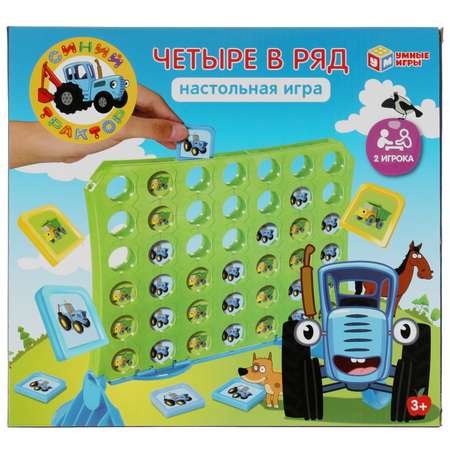 Настольная игра Умные игры Синий трактор Четыре в ряд