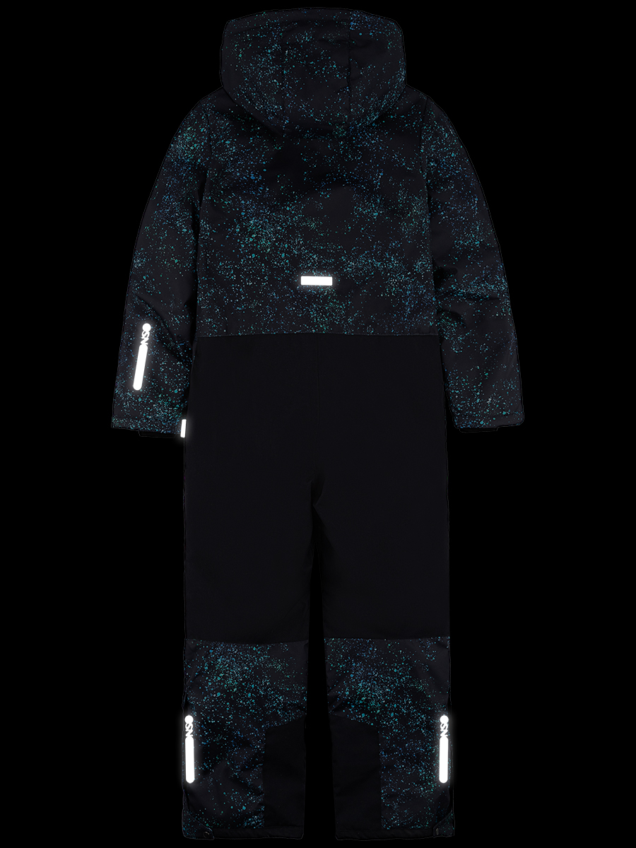 Комбинезон NIKASTYLE 8з5724 черный/бирюза - фото 15
