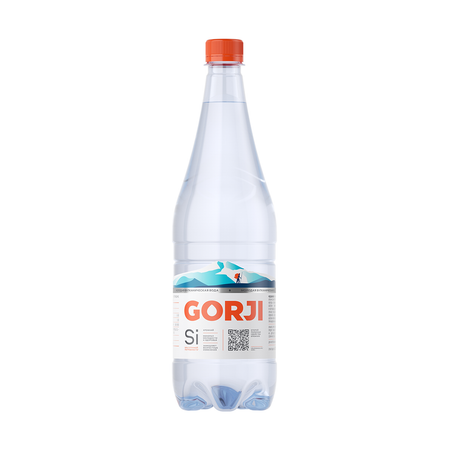 Минеральная вода GORJI природная газированная 1 л ПЭТ 6 шт.