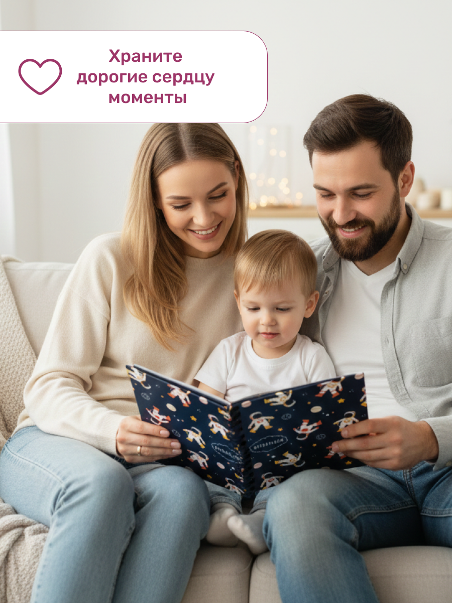 Фотоальбом iLikeGift Cosmonaut 20 листов - фото 7