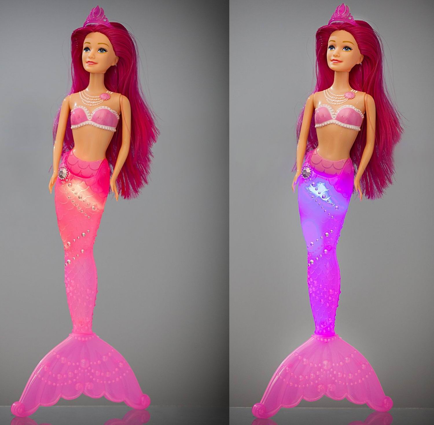 Кукла модельная Abtoys высота 28 см PT-01843/розовая - фото 5