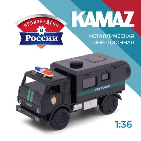 Игровой набор . КАМАЗ КамАЗ/KAMAZ 1:34 черный в ассортименте