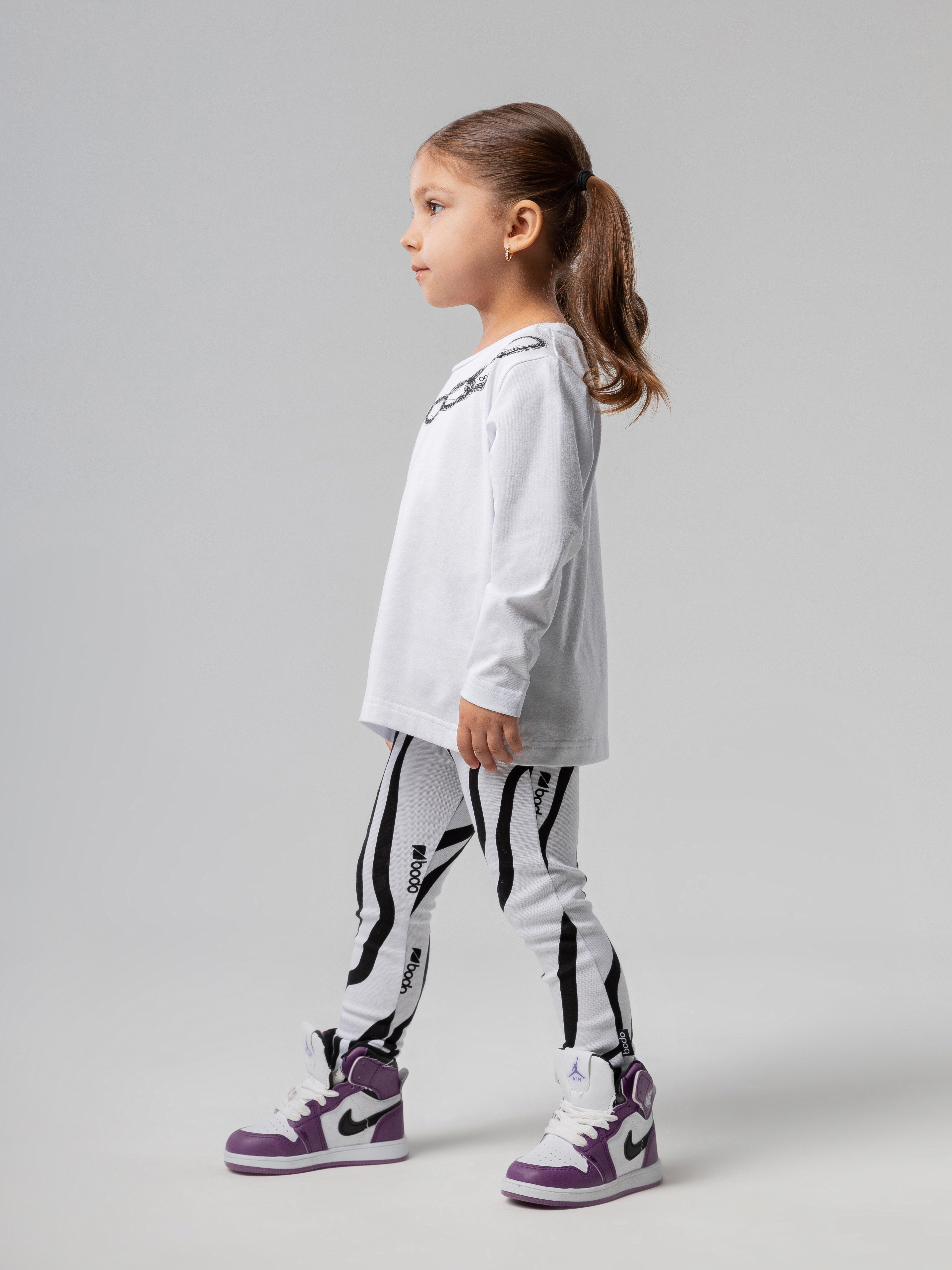 Легинсы Bodo 15-137U_белый (черный) - фото 2